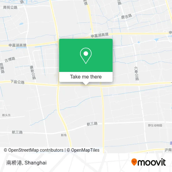 南桥港 map