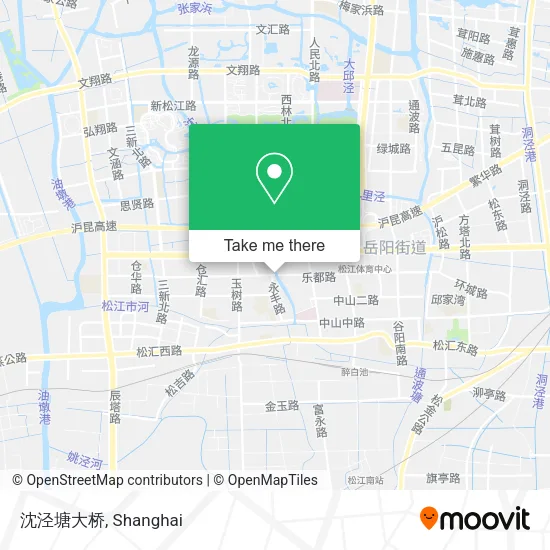 沈泾塘大桥 map