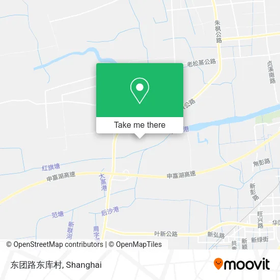 东团路东库村 map