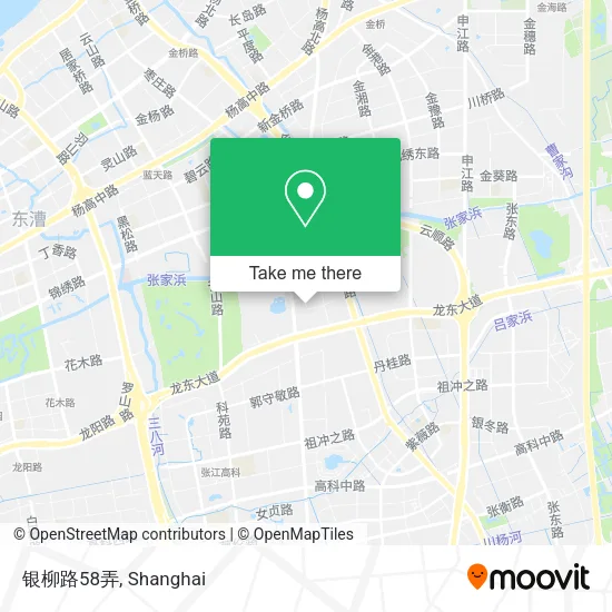 银柳路58弄 map