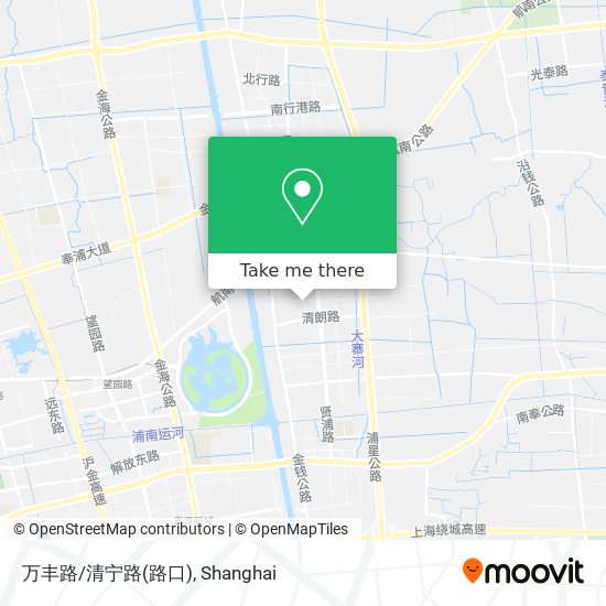 万丰路/清宁路(路口) map