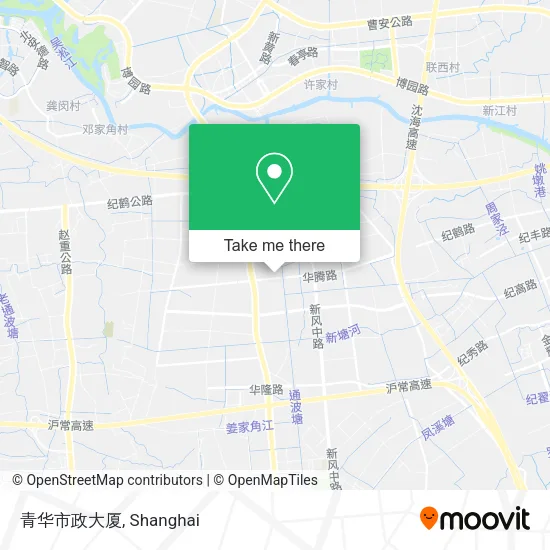 青华市政大厦 map