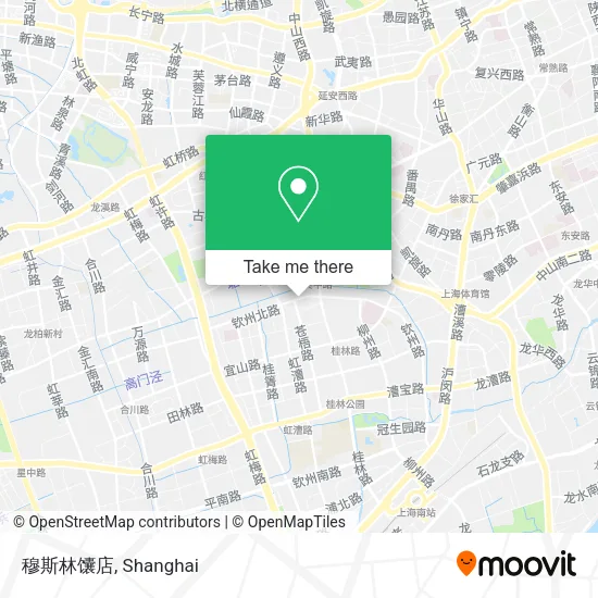 穆斯林馕店 map
