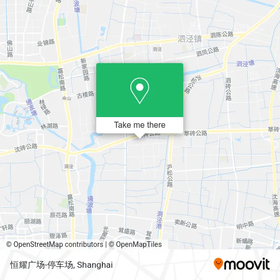 恒耀广场-停车场 map