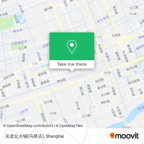 吴老幺火锅(马桥店) map