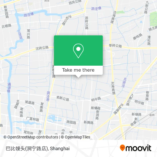 巴比馒头(洞宁路店) map