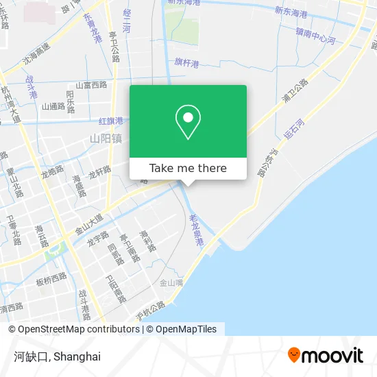 河缺口 map