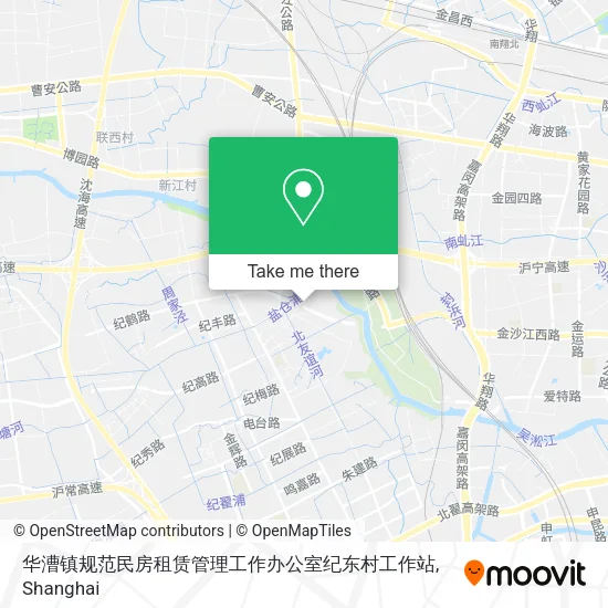华漕镇规范民房租赁管理工作办公室纪东村工作站 map