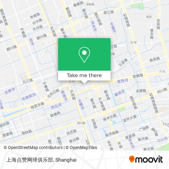 上海点赞网球俱乐部 map