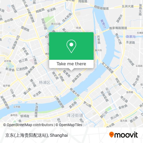 京东(上海贵阳配送站) map