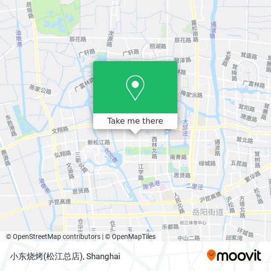 小东烧烤(松江总店) map