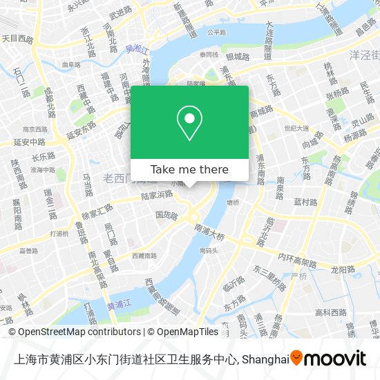 上海市黄浦区小东门街道社区卫生服务中心 map