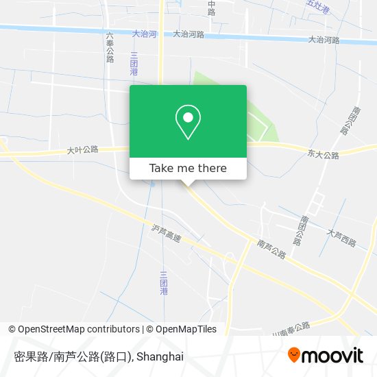 密果路/南芦公路(路口) map