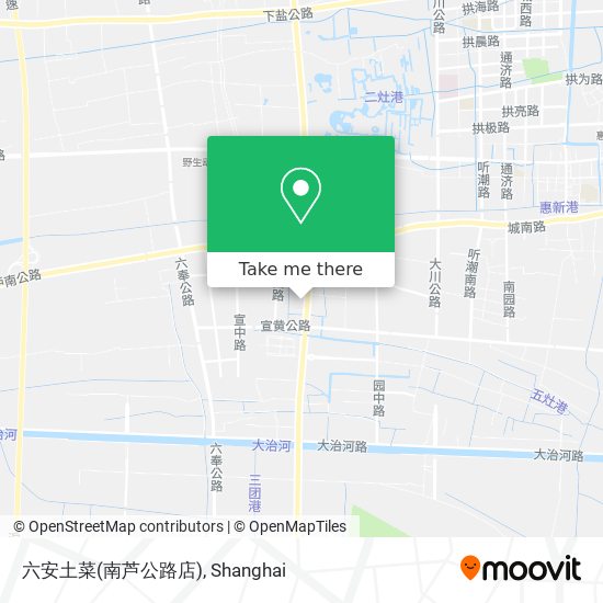 六安土菜(南芦公路店) map