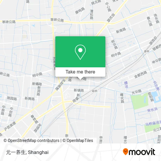元一养生 map