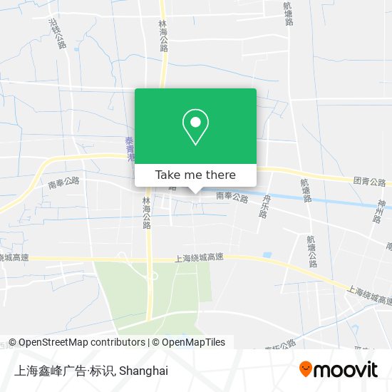 上海鑫峰广告·标识 map