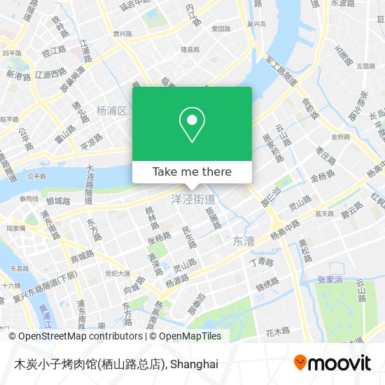 木炭小子烤肉馆(栖山路总店) map