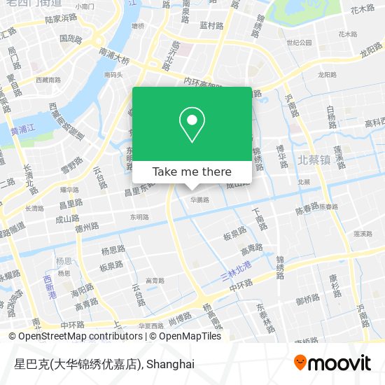 星巴克(大华锦绣优嘉店) map