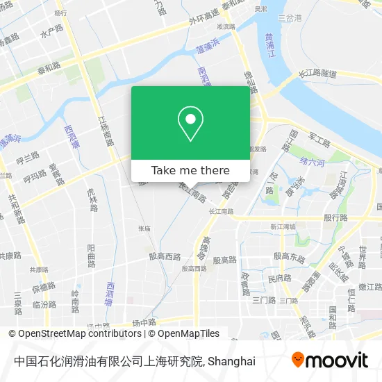 中国石化润滑油有限公司上海研究院 map