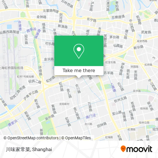 川味家常菜 map