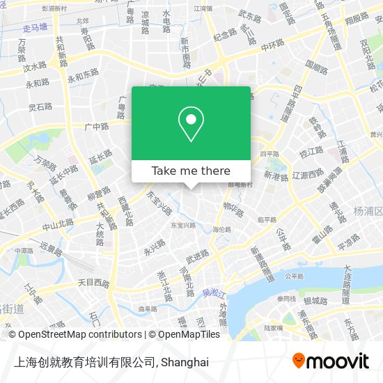 上海创就教育培训有限公司 map