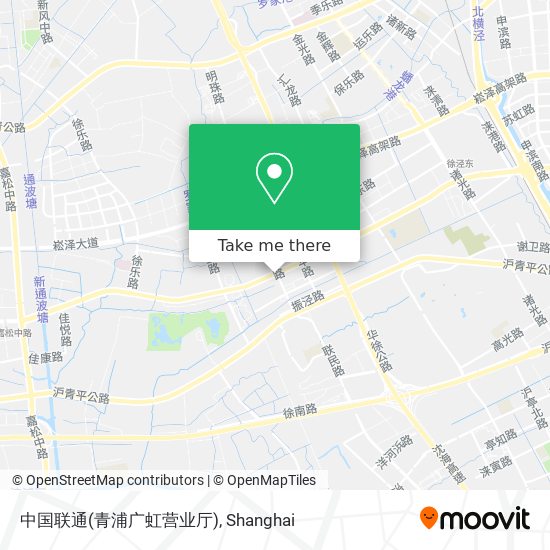 中国联通(青浦广虹营业厅) map