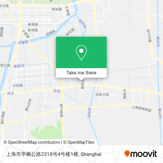 上海市亭枫公路2318号4号楼1楼 map