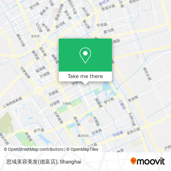 思域美容美发(德富店) map