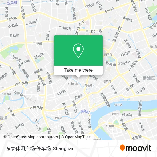 东泰休闲广场-停车场 map