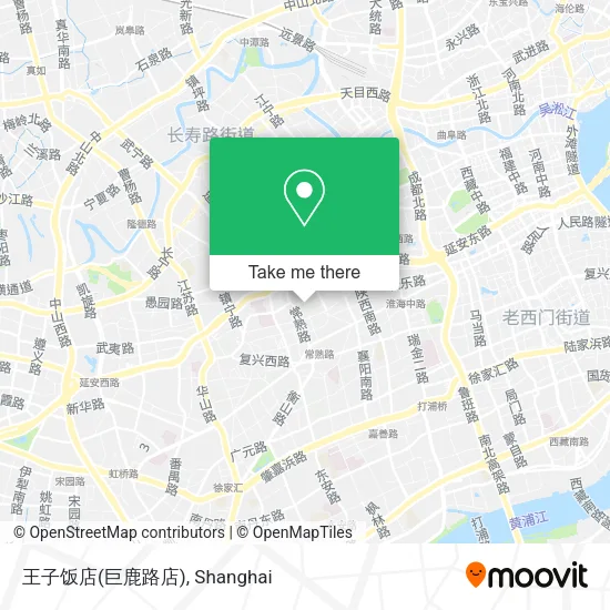 王子饭店(巨鹿路店) map