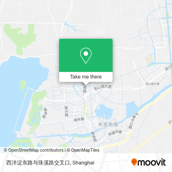 西洋淀东路与珠溪路交叉口 map