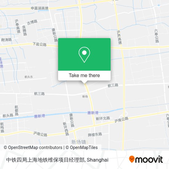 中铁四局上海地铁维保项目经理部 map