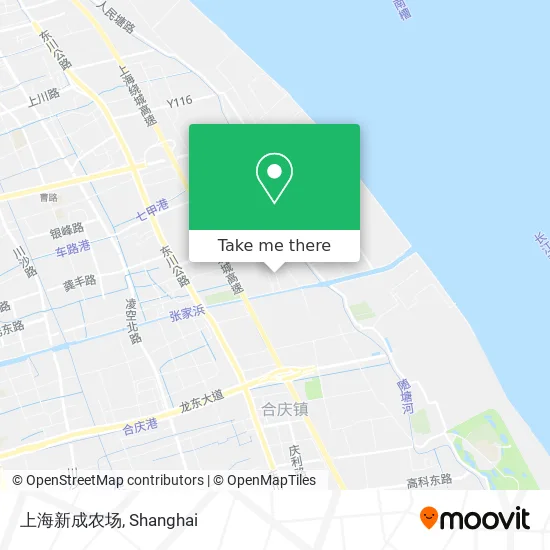 上海新成农场 map