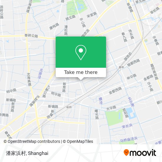 潘家浜村 map