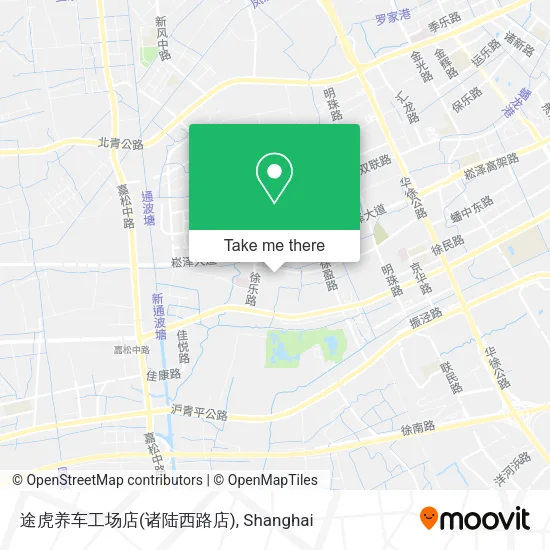 途虎养车工场店(诸陆西路店) map