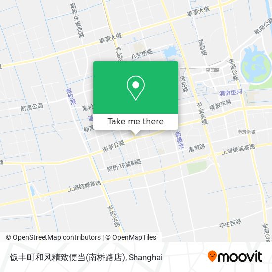 饭丰町和风精致便当(南桥路店) map