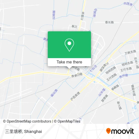 三里塘桥 map