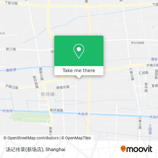 汤记传菜(新场店) map