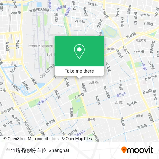 兰竹路-路侧停车位 map