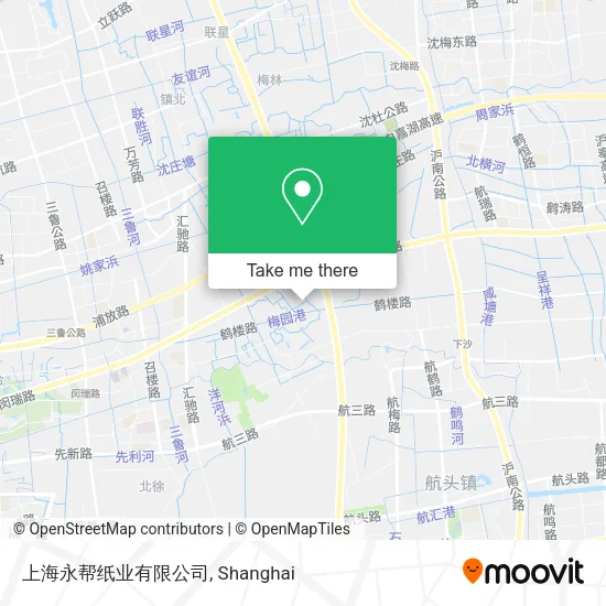 上海永帮纸业有限公司 map