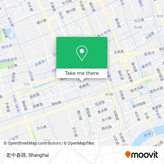 老中春路 map