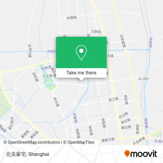 北吴家宅 map