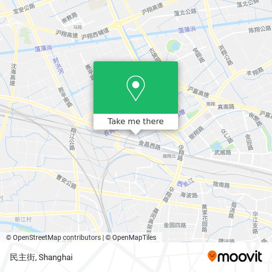 民主街 map