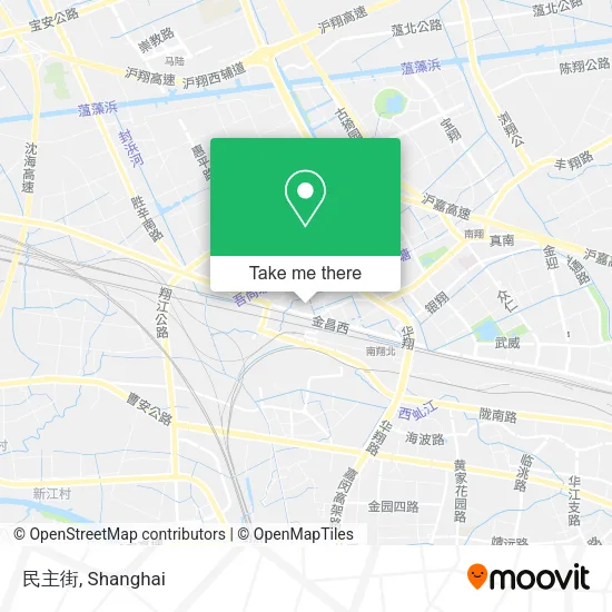 民主街 map
