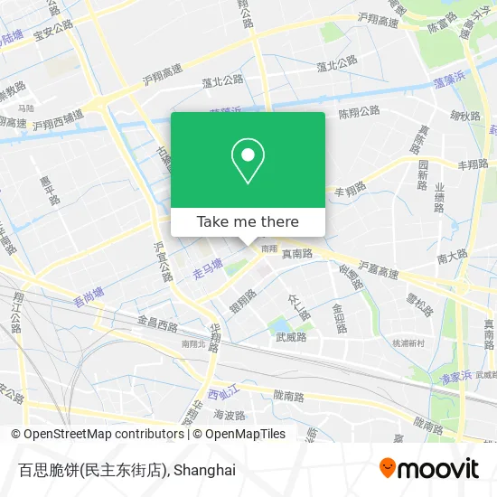 百思脆饼(民主东街店) map