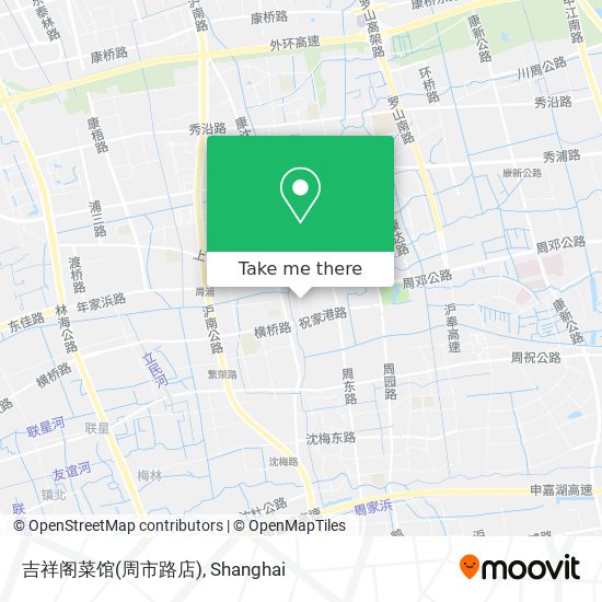 吉祥阁菜馆(周市路店) map