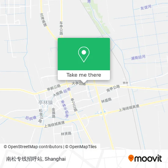 南松专线招呼站 map