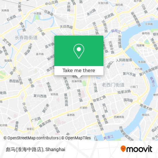 彪马(淮海中路店) map