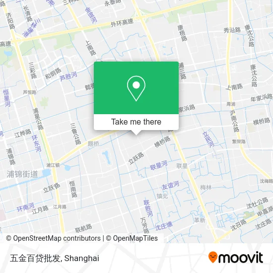 五金百贷批发 map
