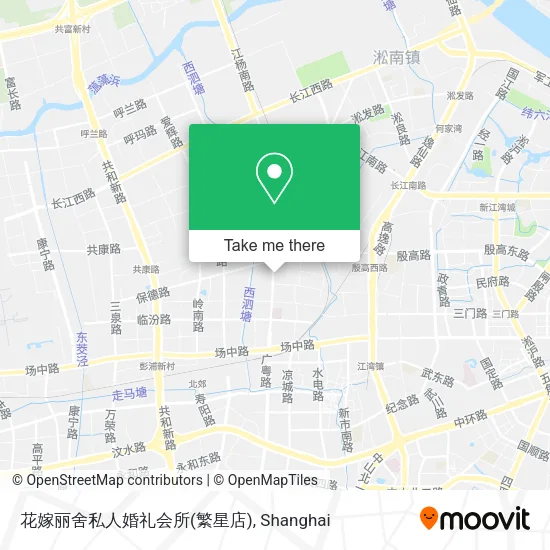 花嫁丽舍私人婚礼会所(繁星店) map